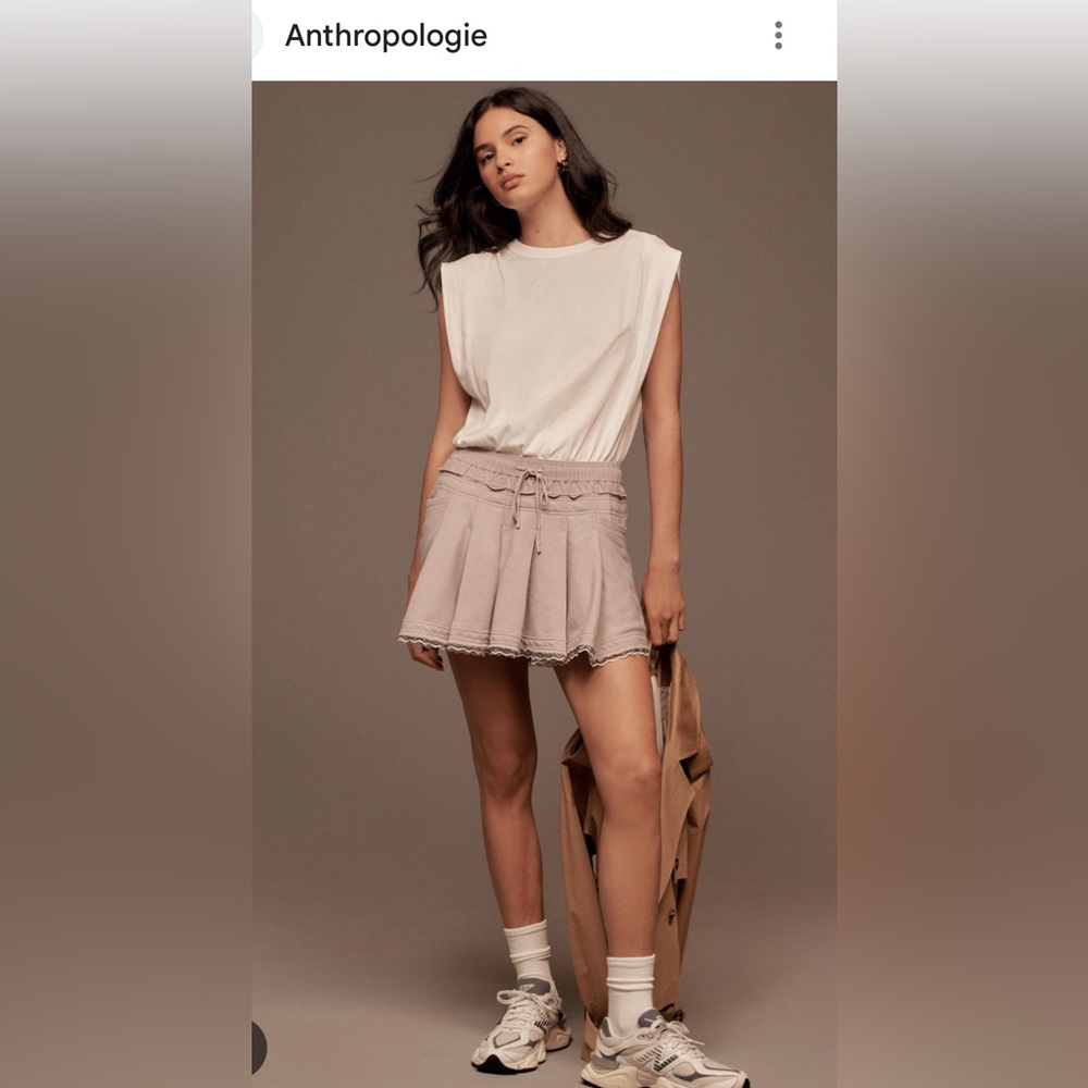 NWT Anthropologie Daily Practice by Goal Line Twofer Mini Dress size XL